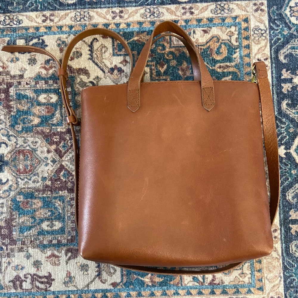 Madewell zip top cross body